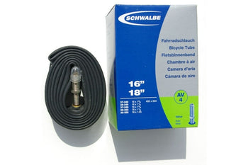 Schwalbe AV 4 Schrader Valve Inner Tube (Fits Brompton)