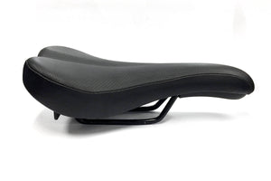 Brompton Saddle with Black Rails