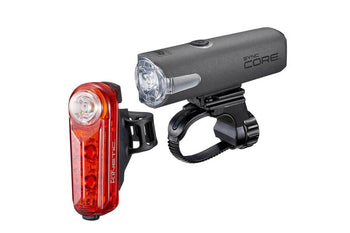 Cateye Sync Core & Kinetic Front & Rear Light Set