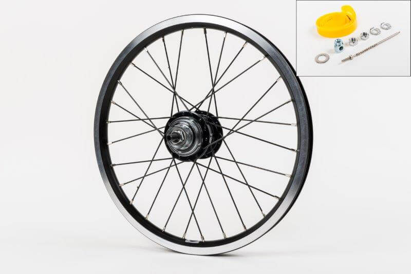 Brompton Rear Wheel for 6 Speed including Fittings – Condor Cycles