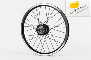 Brompton Rear Wheel for 6 Speed including Fittings