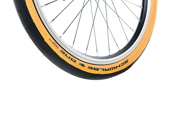 Schwalbe One Tanwall Tyre for Brompton Condor Cycles