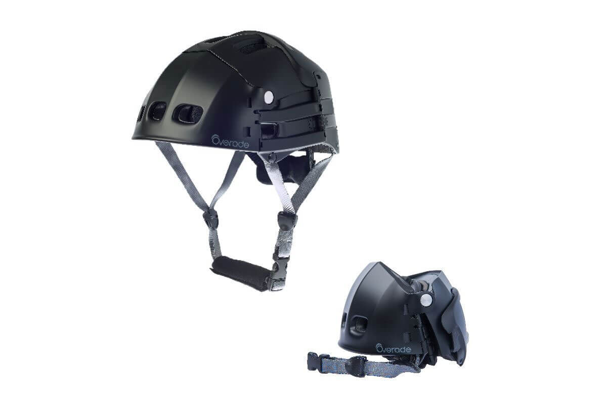 Overade Plixi FIT Folding Helmet Condor Cycles