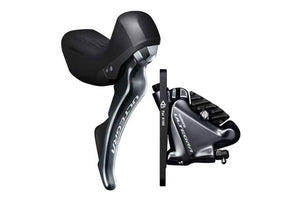 Shimano Ultegra R8020 STI Gear Shifter and Ultegra Disc Caliper Kit