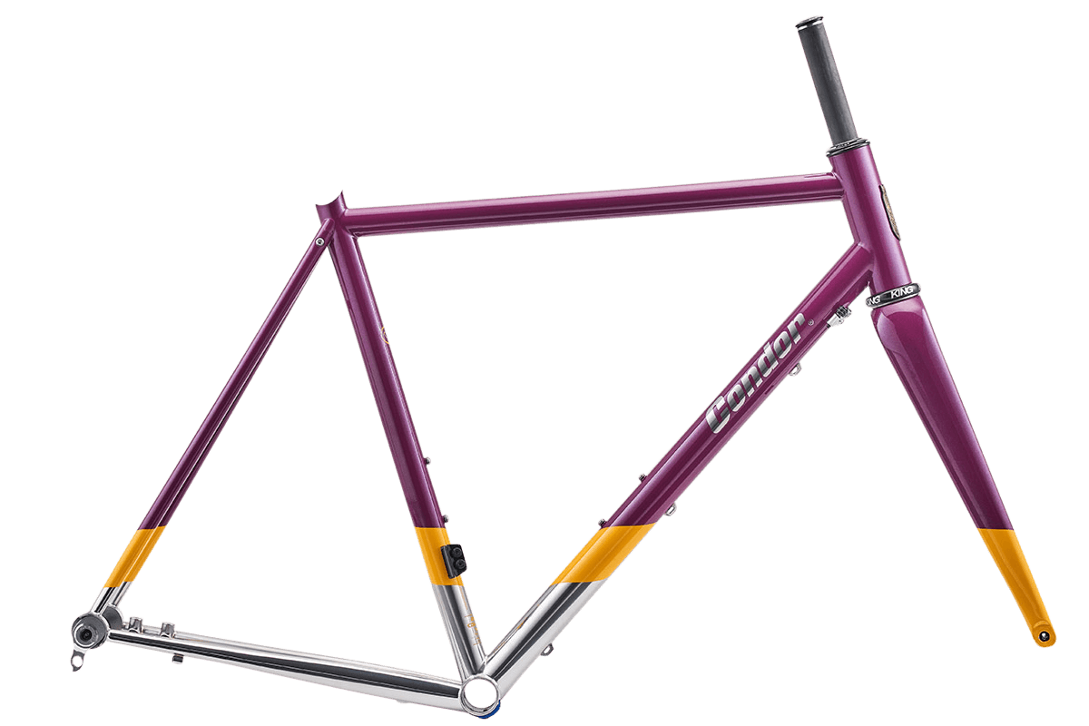 Condor Acciaio Stainless Disc Frameset