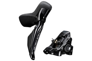 Shimano Dura Ace R9200 Di2 12 Speed Hydraulic STI Lever and Disc Brake Set Condor Cycles