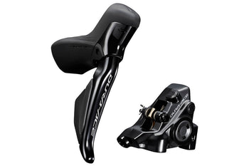 Shimano Dura-Ace R9200 Di2 12-Speed Hydraulic STI Lever and  Disc Brake Set