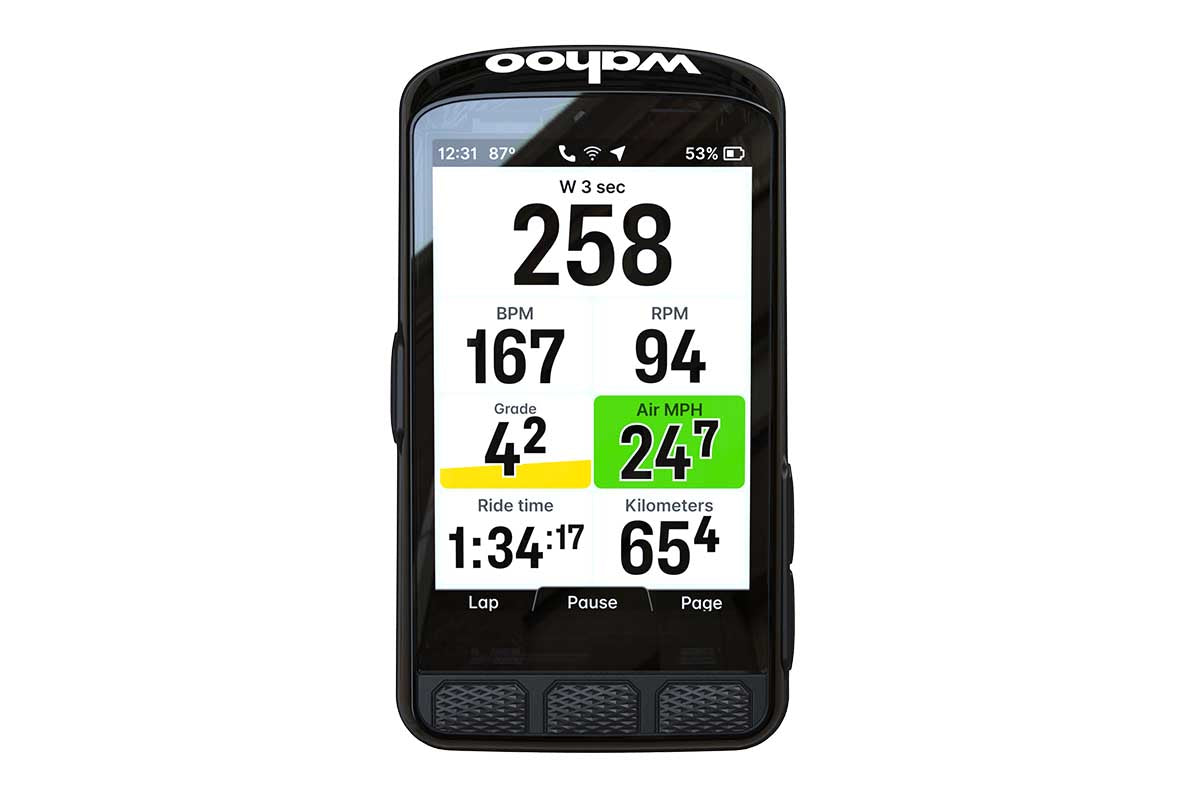 Ride with gps wahoo elemnt on sale