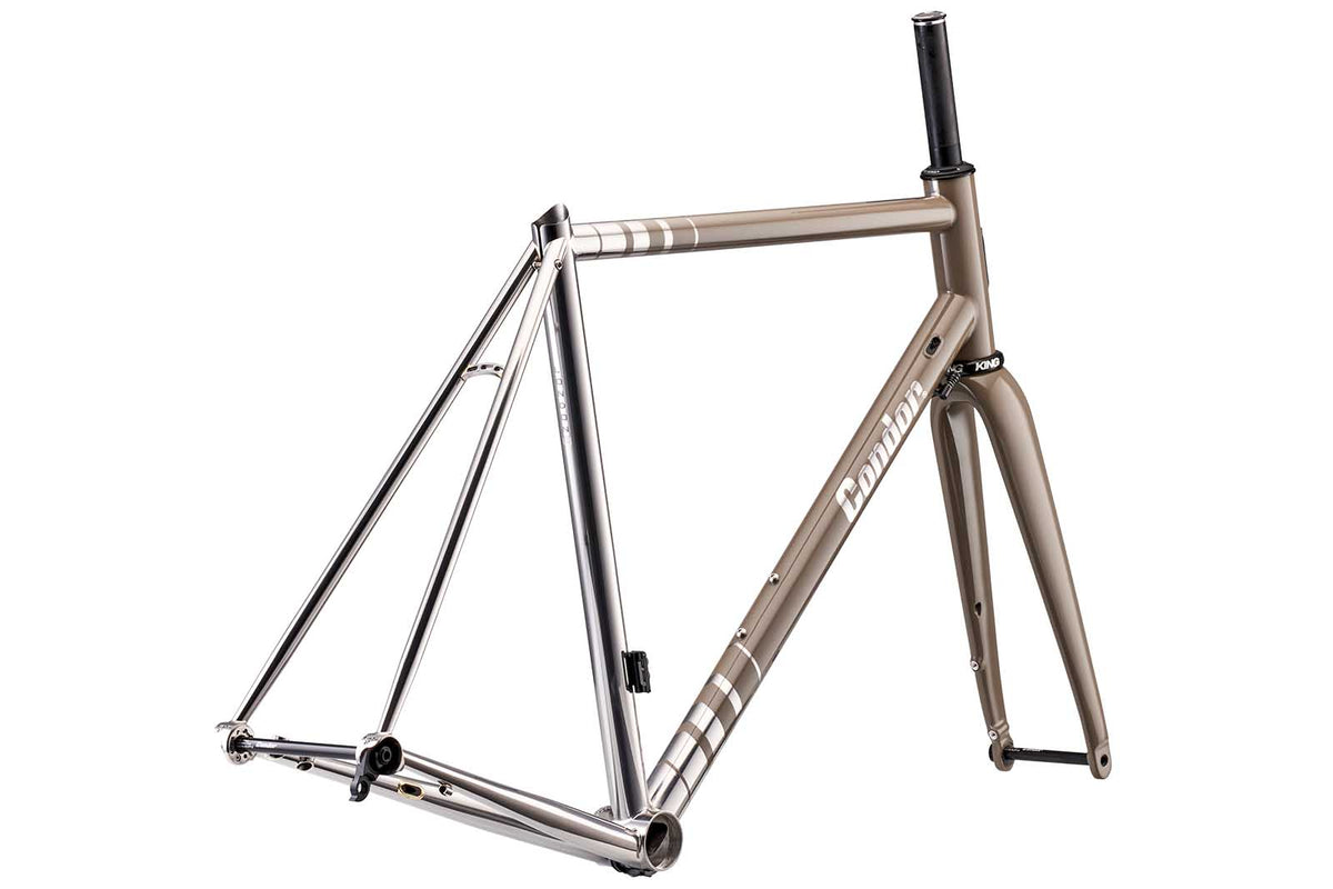 Condor Acciaio Stainless Disc Frameset