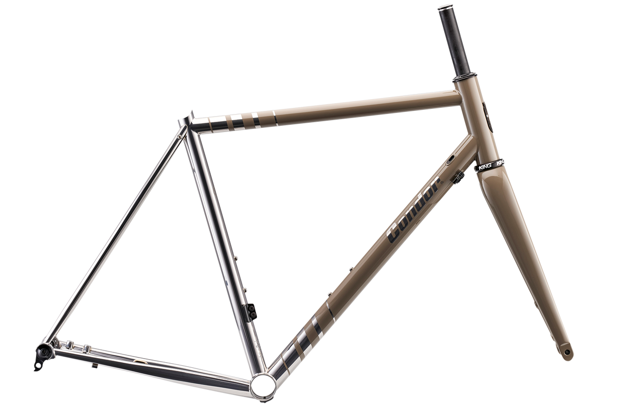 Condor Acciaio Stainless Disc Frameset