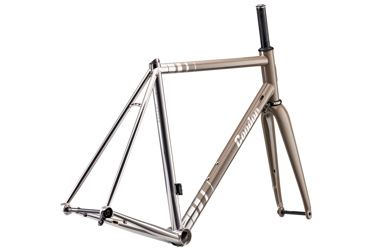 Condor Acciaio Stainless Disc Frameset