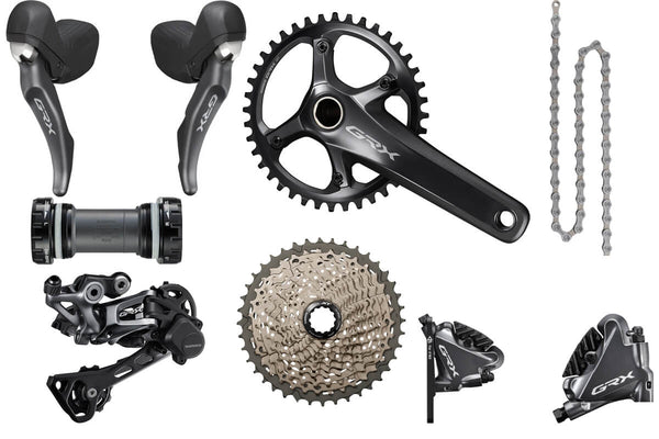 Shimano GRX 800 1x11 Speed Gravel Groupset Condor Cycles