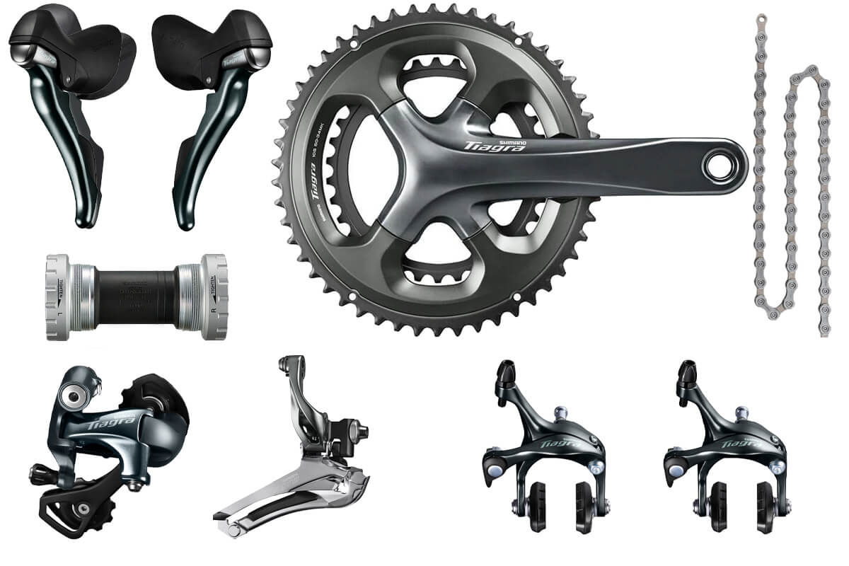 Shimano Tiagra 4700 10 Speed Groupset Condor Cycles